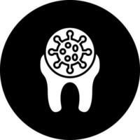 Tooth Infection Vector Icon Style