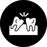 Wisdom Tooth Vector Icon Style