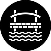 Bridge Vector Icon Style