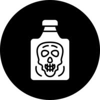 veneno químico vector icono estilo