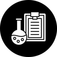 Lab Report Vector Icon Style