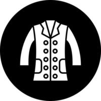 Lab Coat Vector Icon Style
