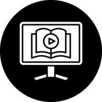 Video Tutorial Vector Icon Style