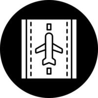 Runway Vector Icon Style