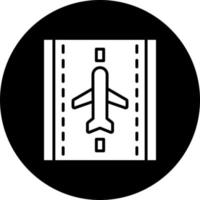 Runway Vector Icon Style