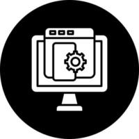 Software Development Vector Icon Style