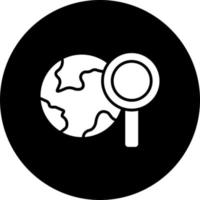 Global Search Vector Icon Style