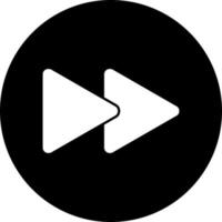 Fast Forward Vector Icon Style