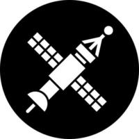 satélite vector icono estilo