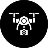 Drone Camera Vector Icon Style