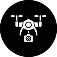 Drone Camera Vector Icon Style