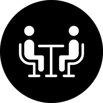 Interview Vector Icon Style