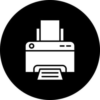 Printer Vector Icon Style