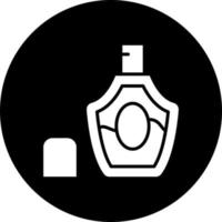 perfume vector icono estilo