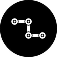 Cycle Chain Vector Icon Style