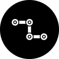 Cycle Chain Vector Icon Style