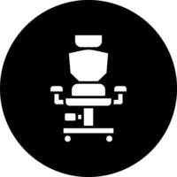 Gaming Chair Vector Icon Style