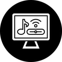 Webcast Vector Icon Style