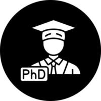 Phd Vector Icon Style