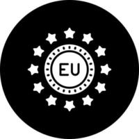 UE vector icono estilo