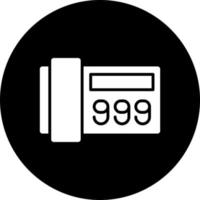 999 vector icono estilo