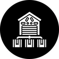 Distribution Center Vector Icon Style