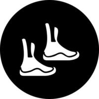 Diving Boots Vector Icon Style