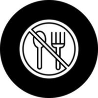 Hunger Strike Vector Icon Style