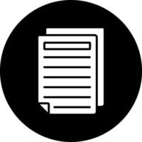 Document Vector Icon Style