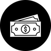 dinero vector icono estilo