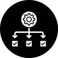 Planning System Vector Icon Style