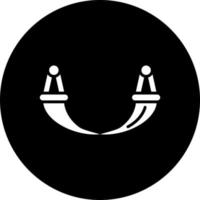 Hammock Vector Icon Style