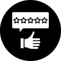 Customer Feedback Vector Icon Style