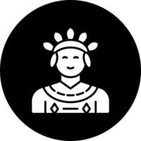 Shaman Vector Icon Style