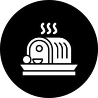 Roasted Meat Vector Icon Style