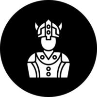 Viking Man Vector Icon Style