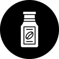 Coffee Jar Vector Icon Style