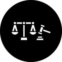 Law Firm Vector Icon Style
