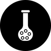 Volumetric Flask Vector Icon Style