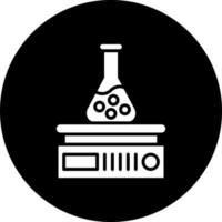 Magnetic Stirrer Vector Icon Style