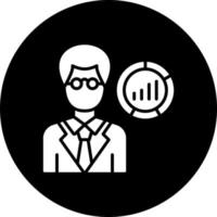 Data Scientist Male Vector Icon Style