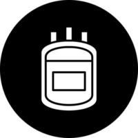 Blood Bag Vector Icon Style