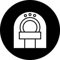 CT Scan Vector Icon Style