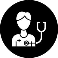 Patient Examination Vector Icon Style