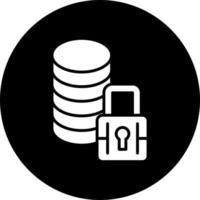 Data Security Vector Icon Style