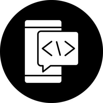 Coding Language Vector Icon Style