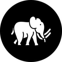 mamut vector icono estilo