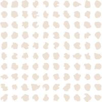 Hand Drawn Organic Shapes Liquid and fluid shape beige color symbol Set 100 vector