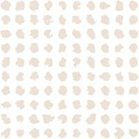 Hand Drawn Organic Shapes Liquid and fluid shape beige color symbol Set 100 vector