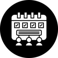 Daily Collaboration Vector Icon Style